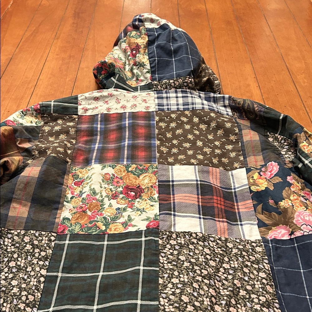 Multicolor Patchwork Jacket - image 4